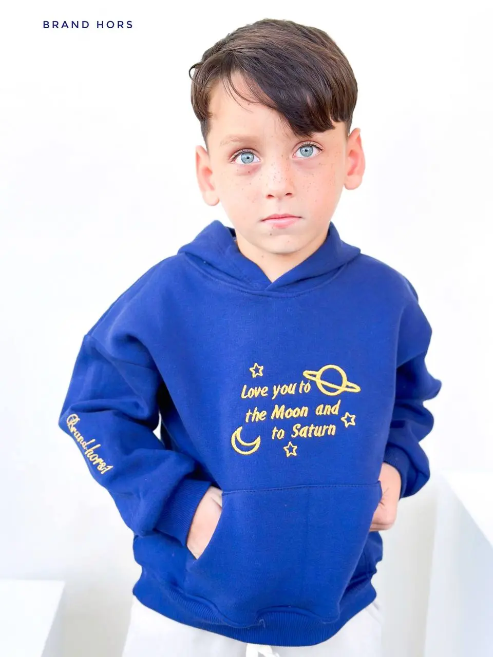 ست هودی شلوار اسپرت طرح کهکشان زمستانه سایز45-60 کد 137