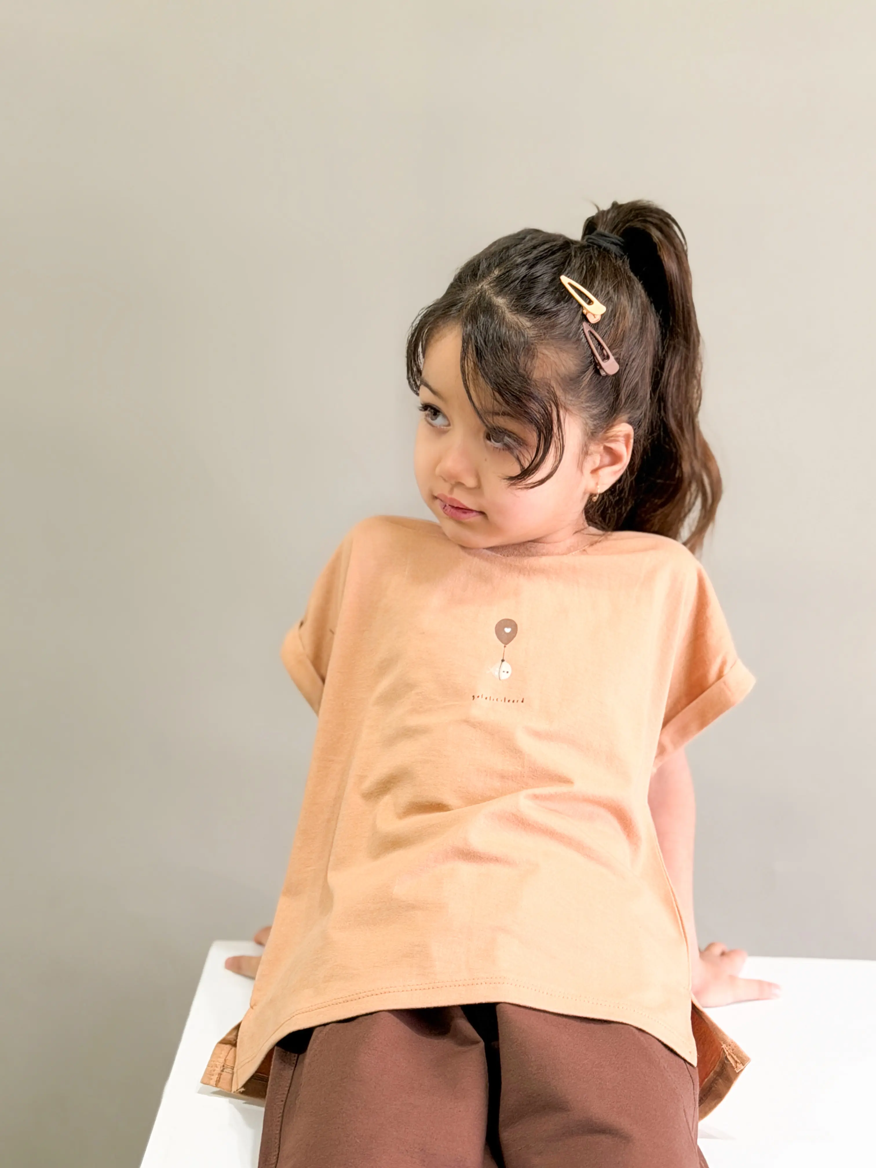 ست دخترانه طرح ماهی بادکنکی بهاره و تابستانه سایز 30-50 کد 192