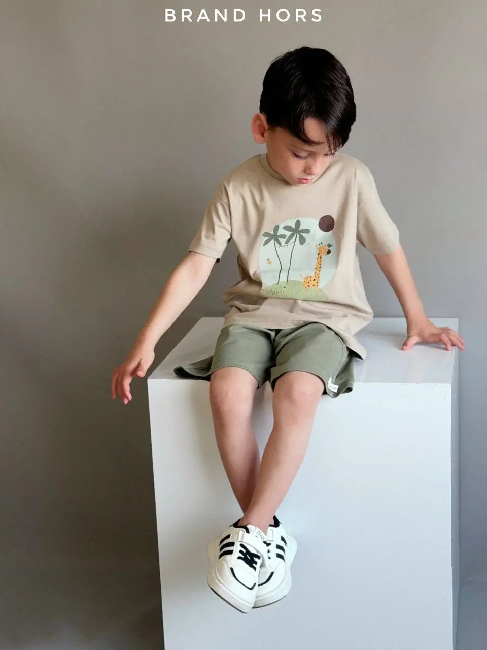 ست پسرانه طرح زرافه تابستانه و بهاره سایز ۳۵-۵۰ کد ۲۱۹